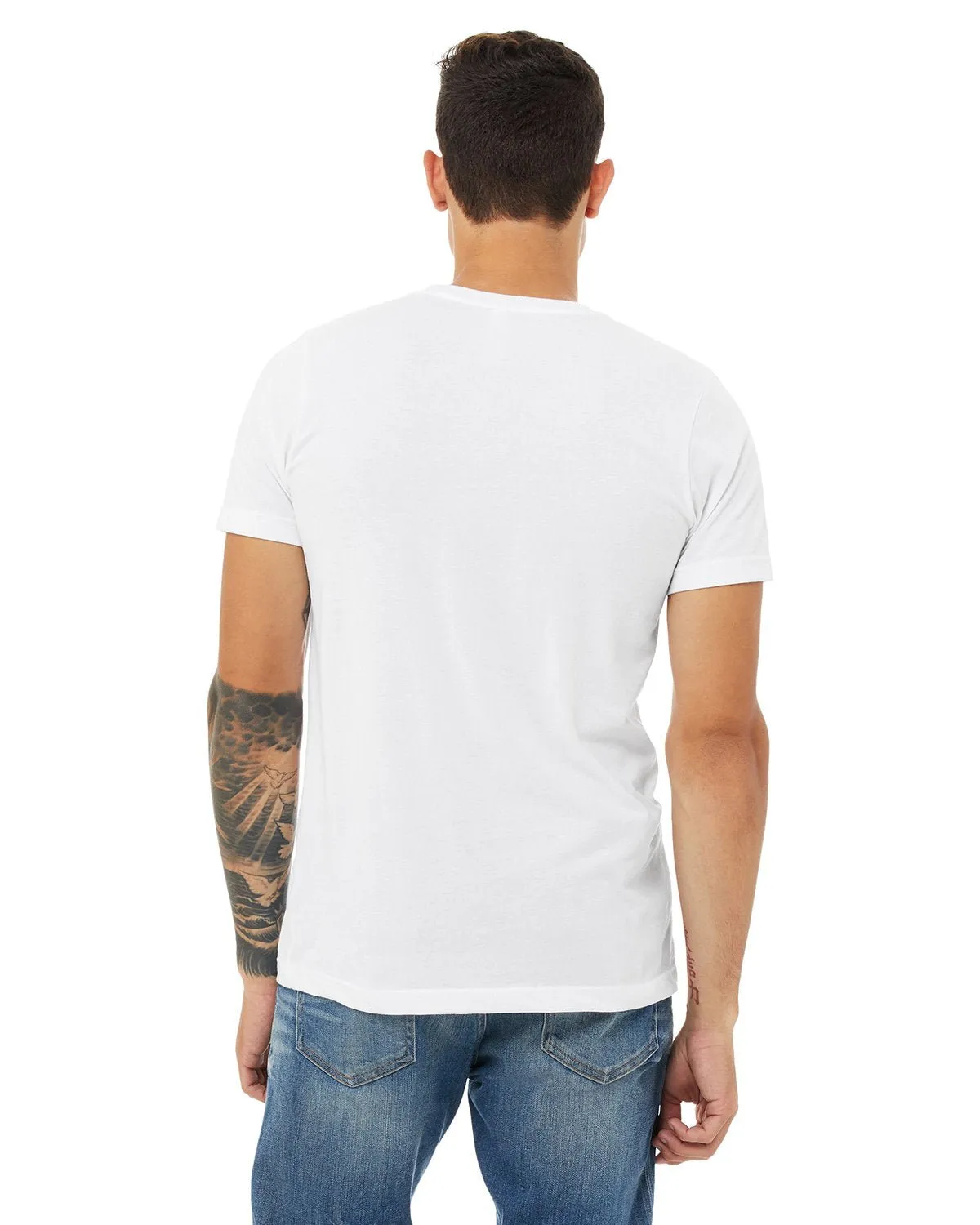 3001CVC-Bella   Canvas-SOLID WHT BLEND