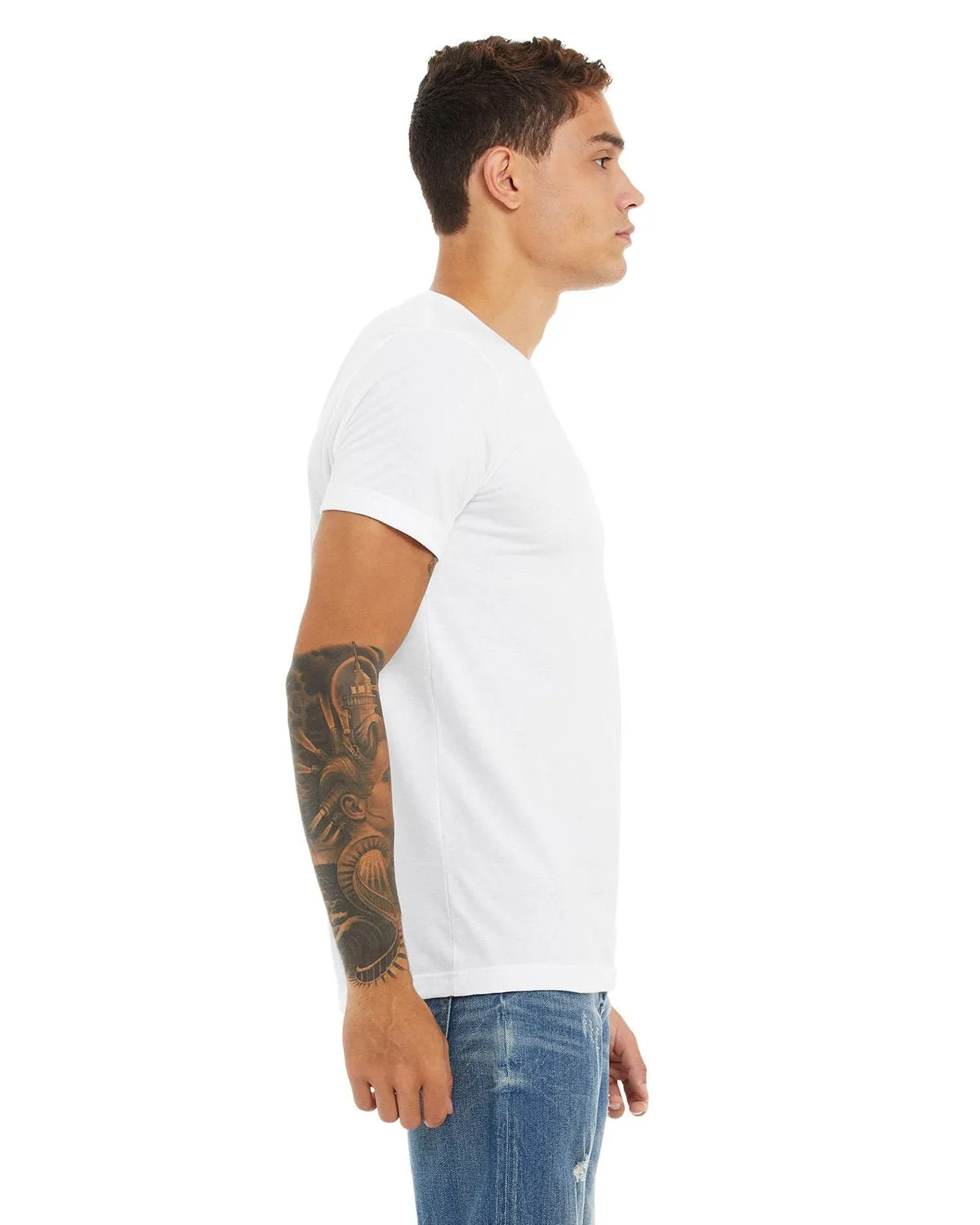 3001CVC-Bella   Canvas-SOLID WHT BLEND