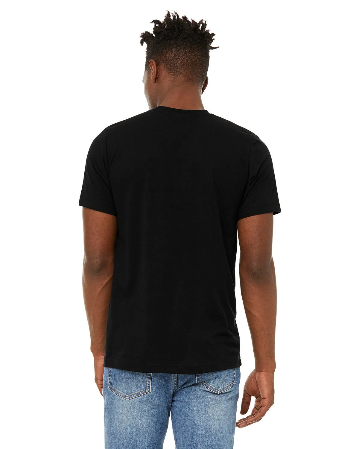 3301C-Bella   Canvas-SOLID BLK BLEND