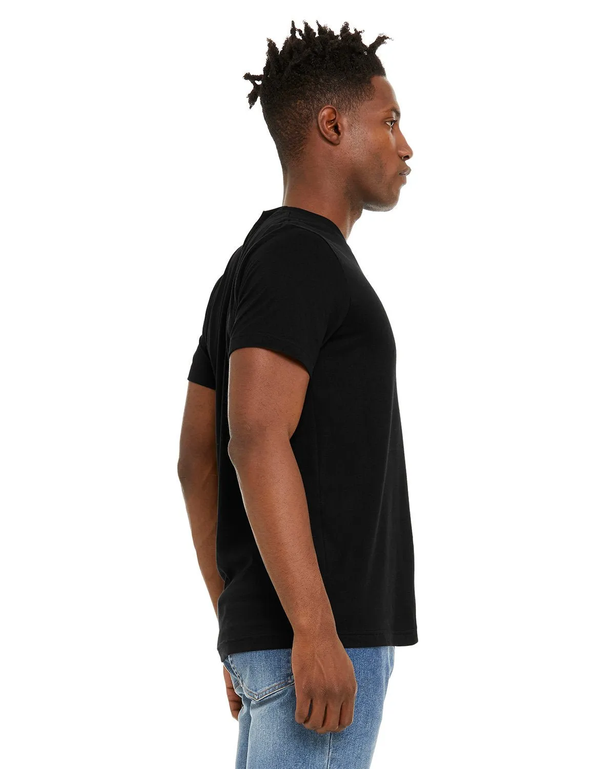 3301C-Bella   Canvas-SOLID BLK BLEND
