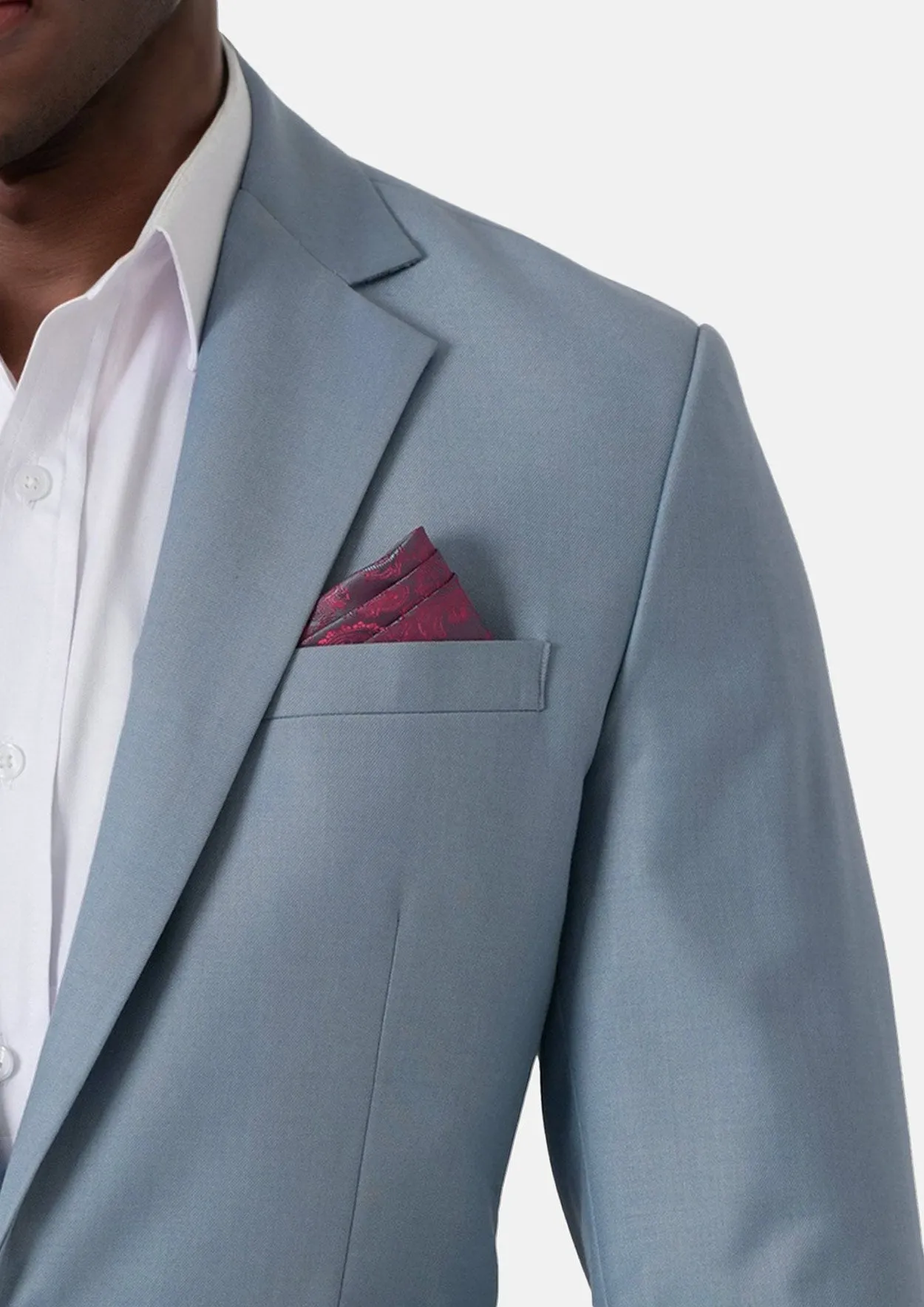 Astor Ice Blue Twill Jacket