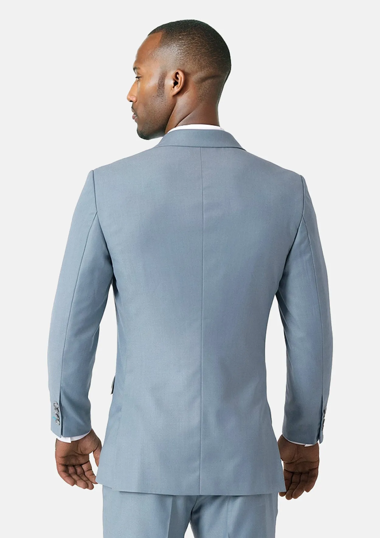 Astor Ice Blue Twill Jacket