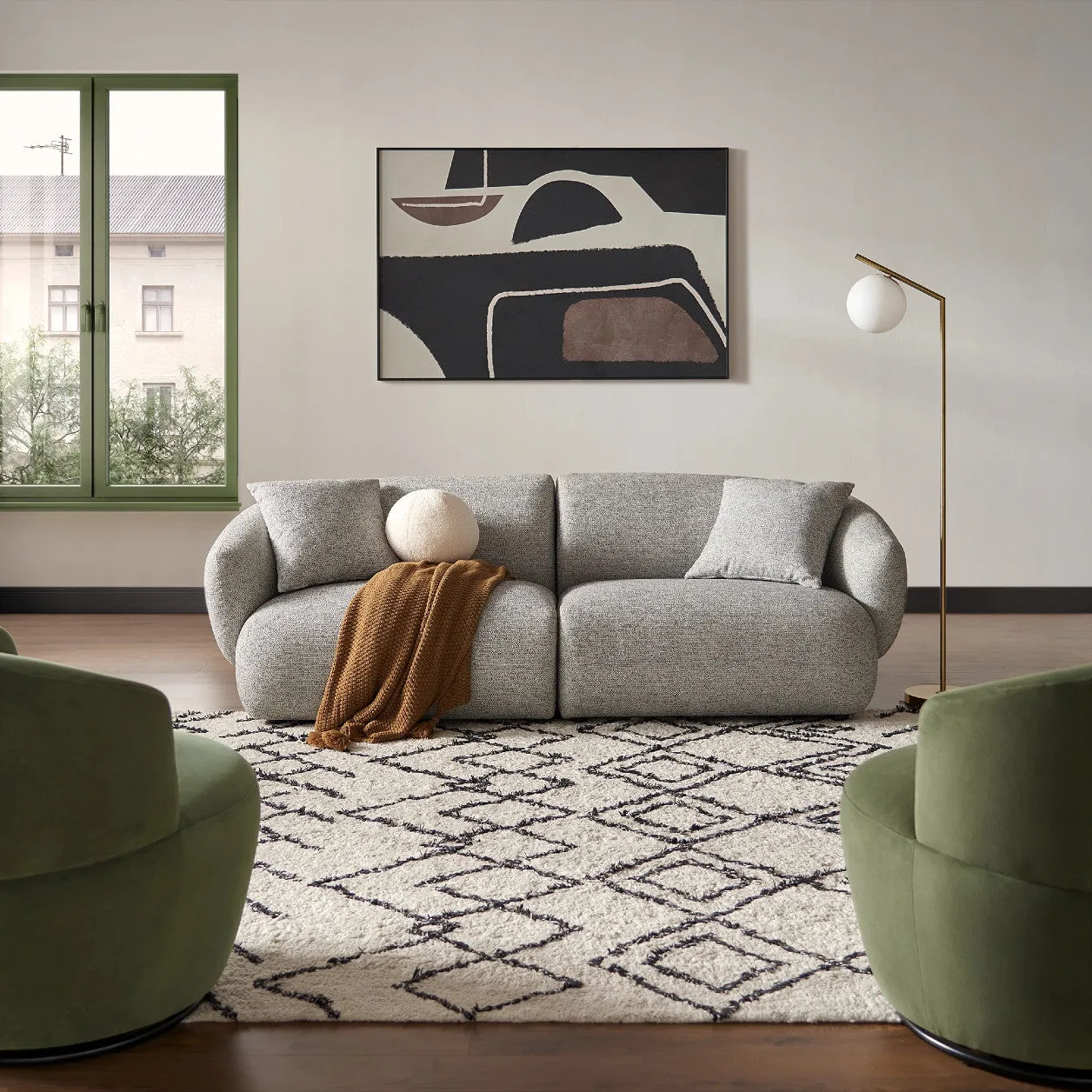 Auburn Performance Fabric Sofa by Couch.com