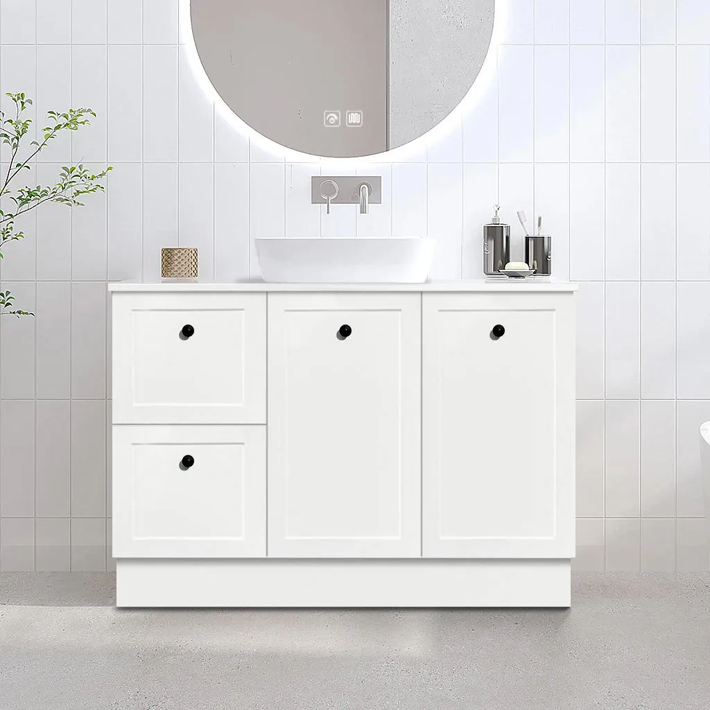 AUSTIN 1200mm Floor Standing Bathroom Vanity Left Hand Side