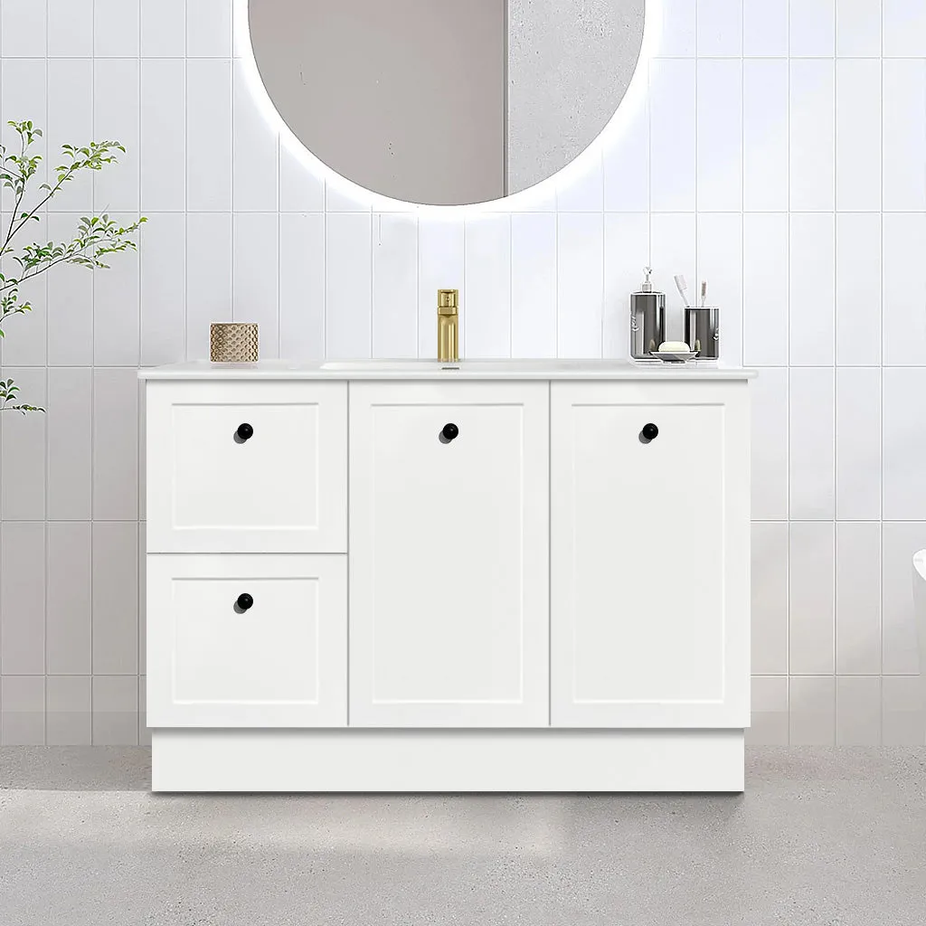 AUSTIN 1200mm Floor Standing Bathroom Vanity Left Hand Side