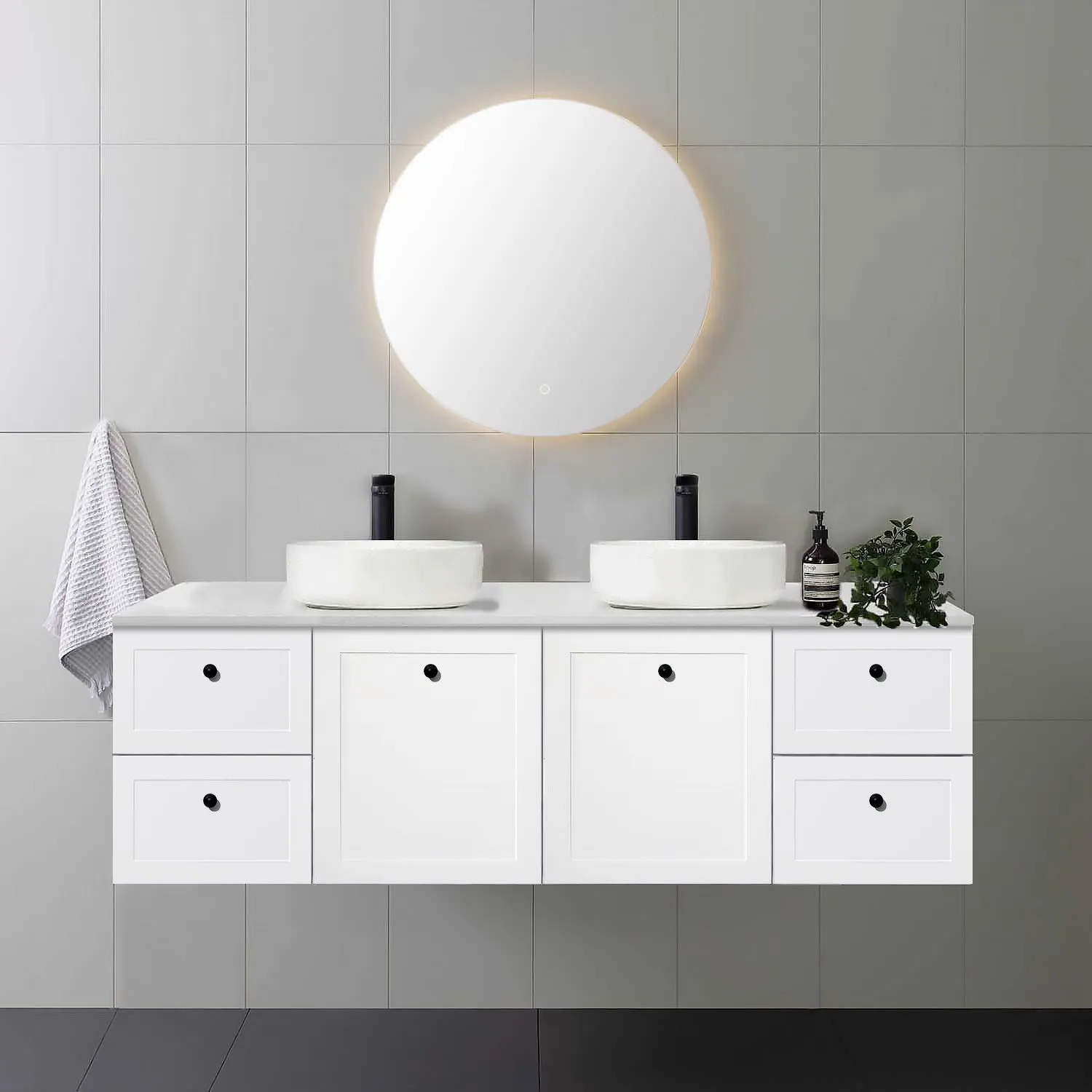 AUSTIN 1800mm Wall Hung Bathroom Vanity