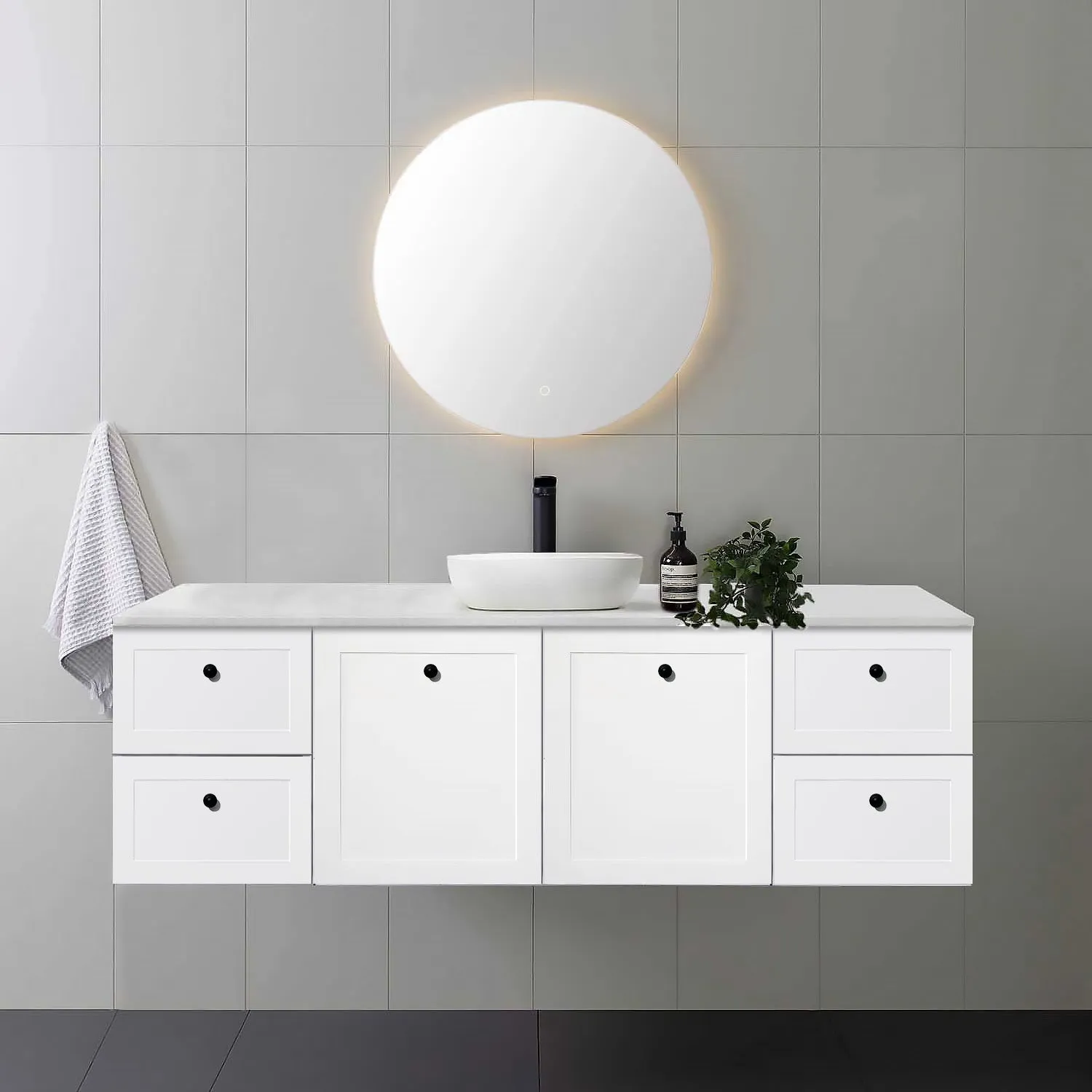 AUSTIN 1800mm Wall Hung Bathroom Vanity
