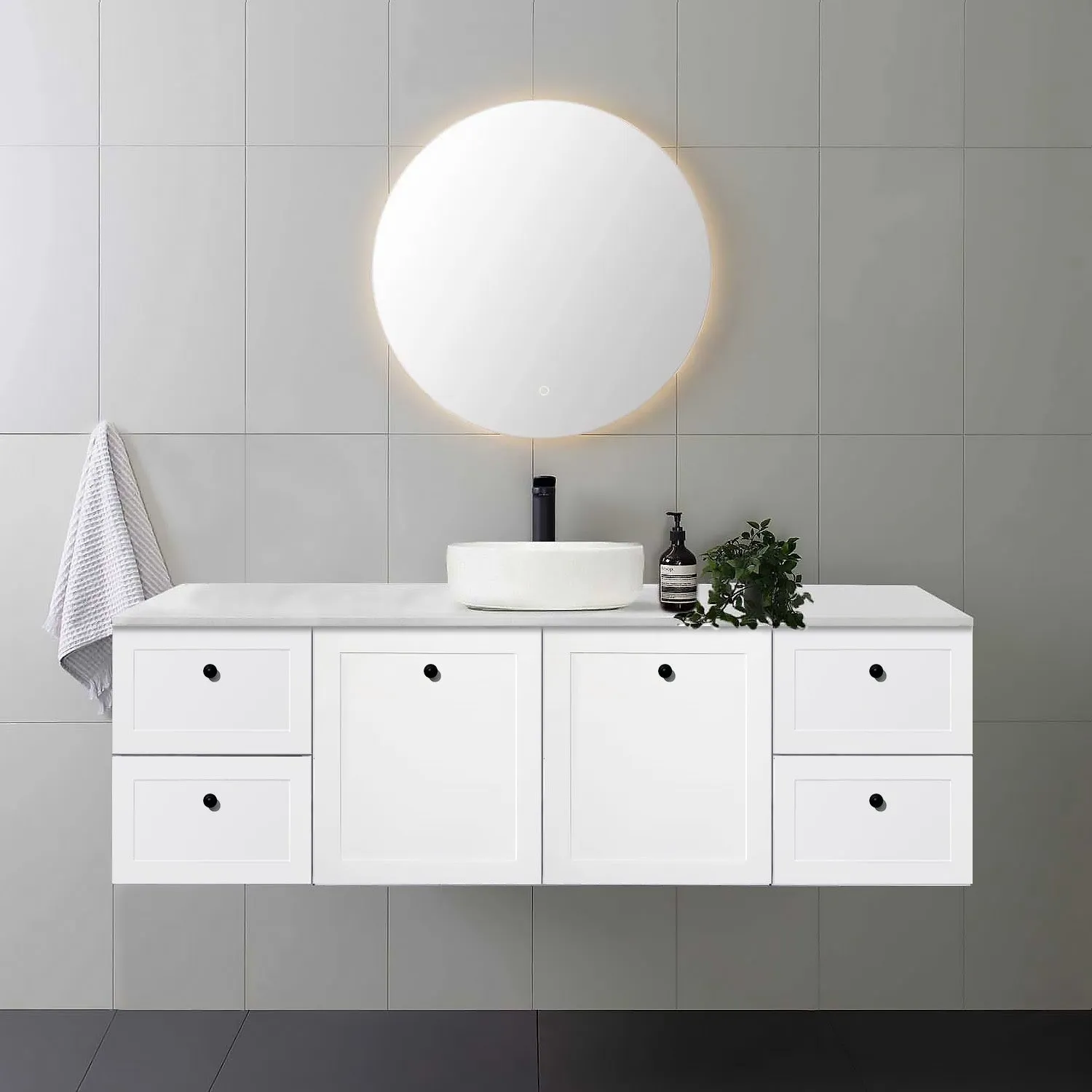 AUSTIN 1800mm Wall Hung Bathroom Vanity