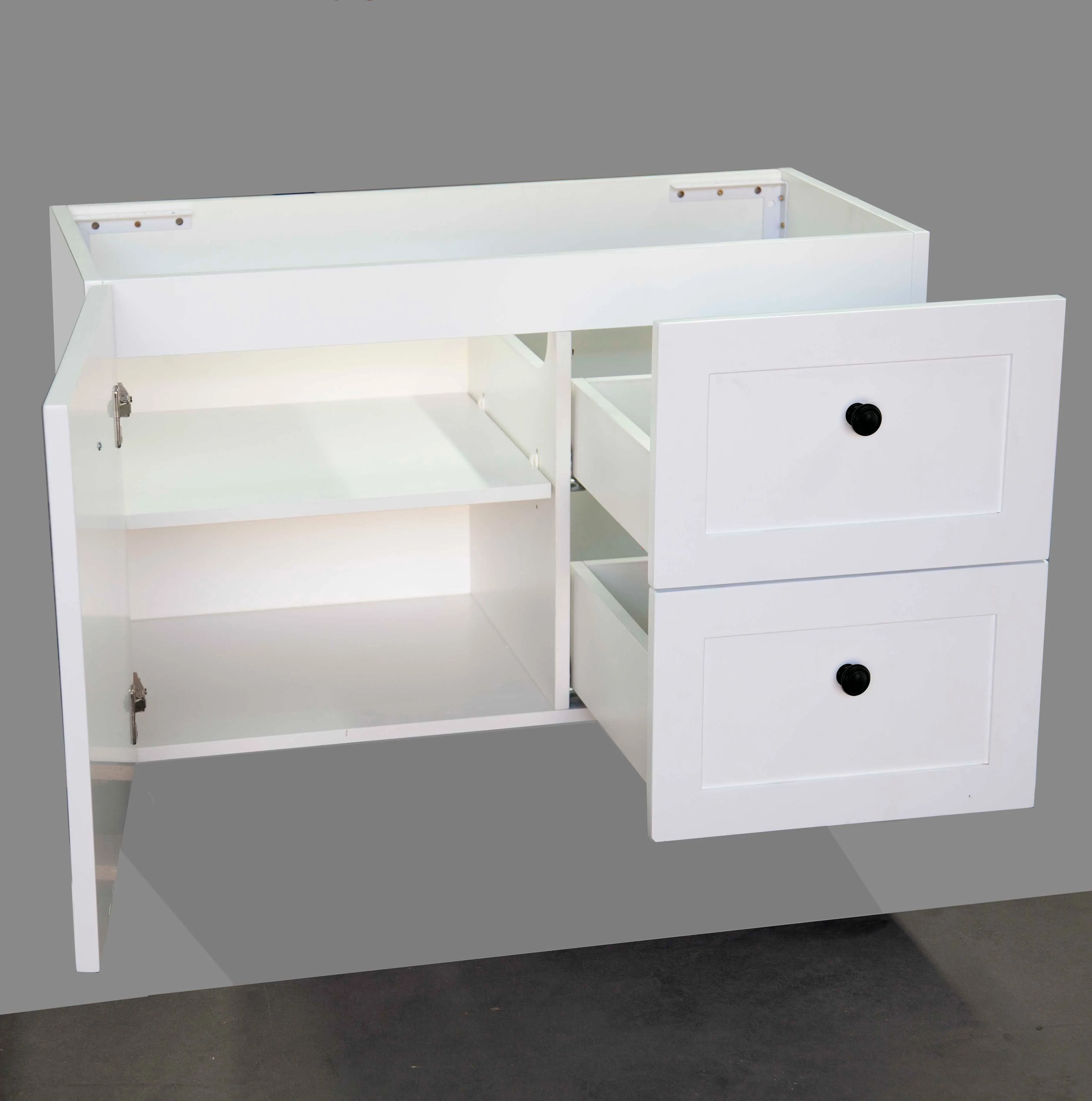AUSTIN 900mm Wall Hung Bathroom Vanity Right Hand Side