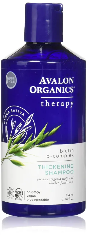 AVALON ORGANICS BIOTIN B-COMPLEX THICKENING SHAMPOO 14.Oz