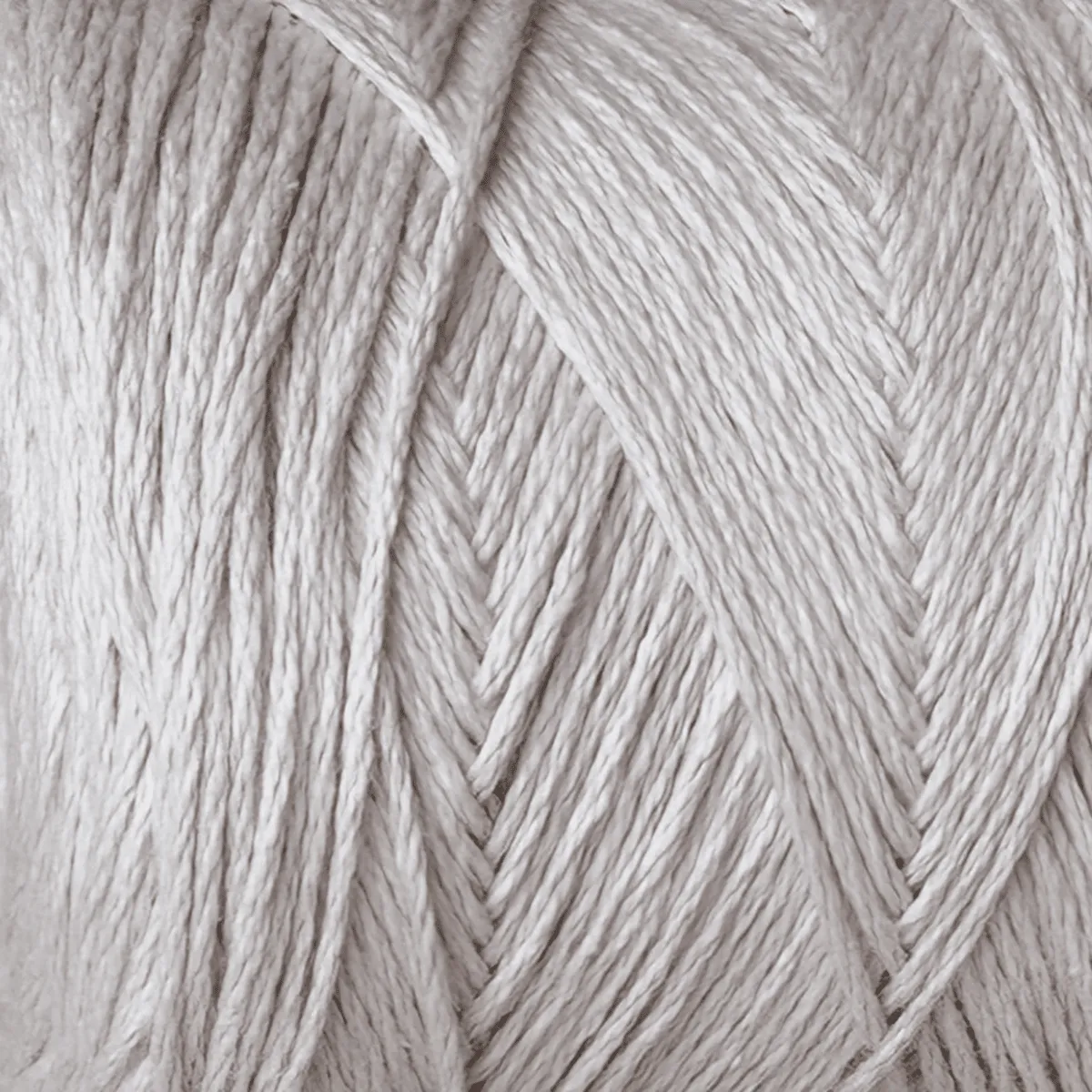 Baby Silver U.S. Organic Cotton Sport Weight Yarn Ball