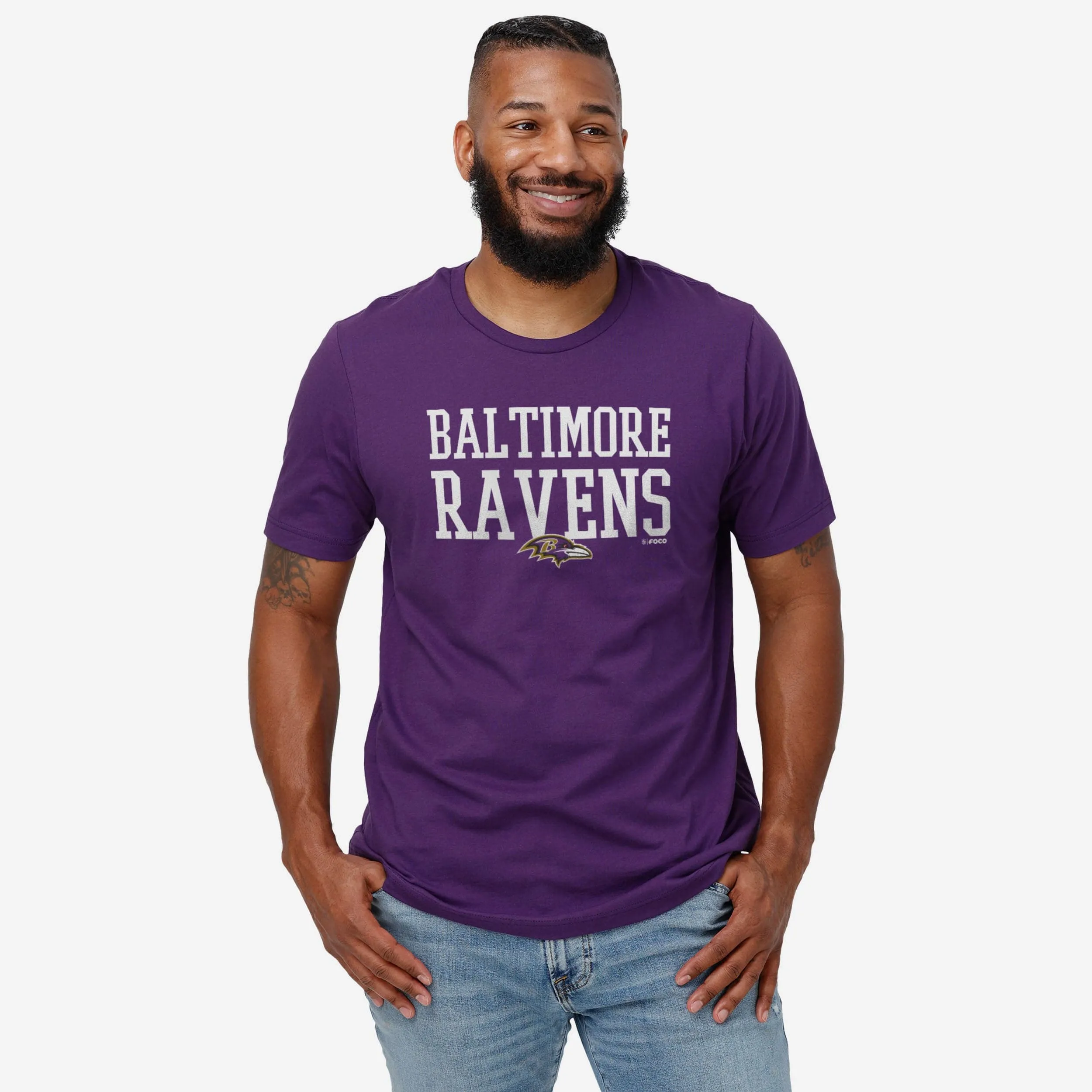 Baltimore Ravens Bold Wordmark T-Shirt