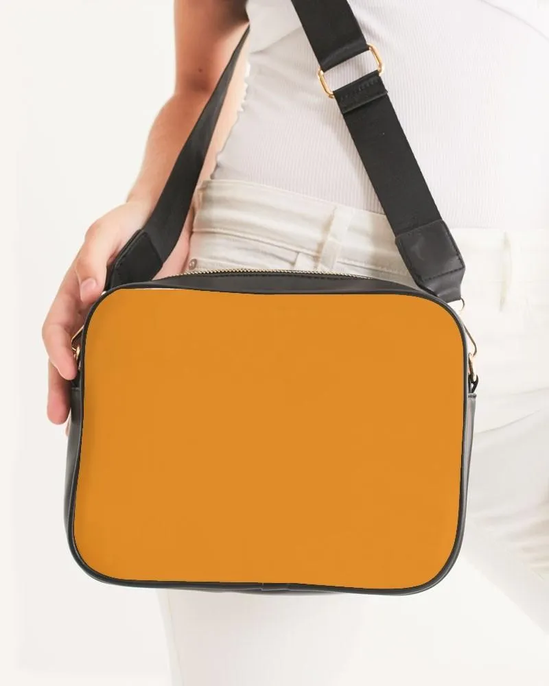 Bright Orange Crossbody Bag | Bright Pure Orange | C0M50Y100K0