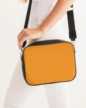 Bright Orange Crossbody Bag | Bright Pure Orange | C0M50Y100K0