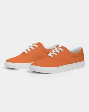 Bright Orange Women's Canvas Sneakers | Women's | Bright Pure Orange | C0M75Y100K0