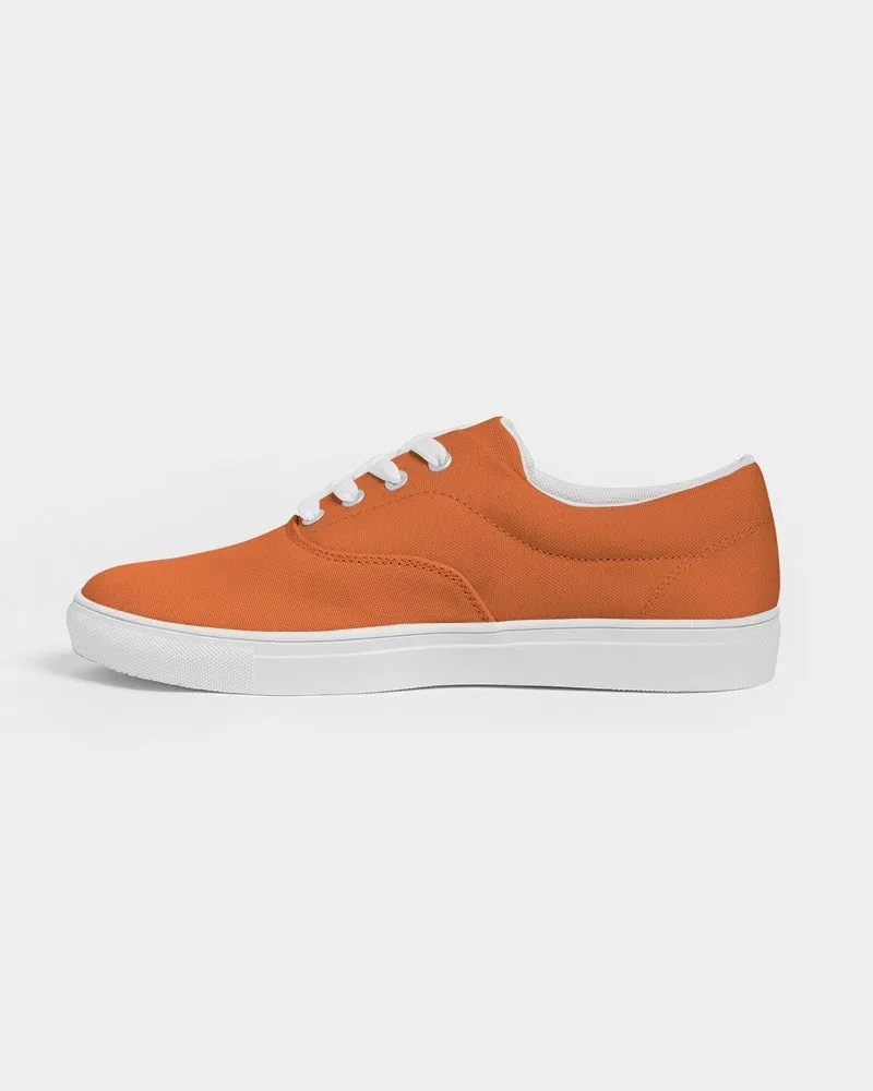 Bright Orange Women's Canvas Sneakers | Women's | Bright Pure Orange | C0M75Y100K0