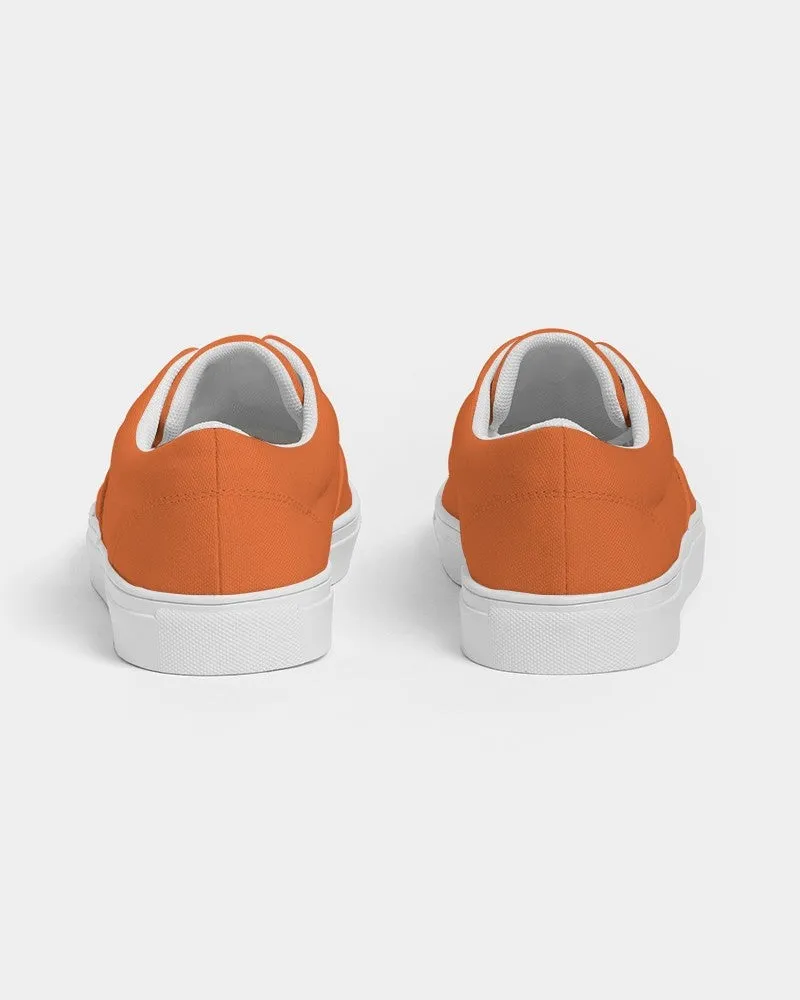 Bright Orange Women's Canvas Sneakers | Women's | Bright Pure Orange | C0M75Y100K0