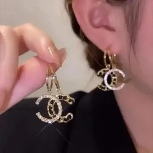 C Shaped Luxury Earrings