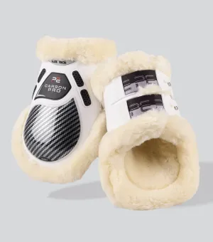 Carbon Pro Techno Wool Fetlock Boots White