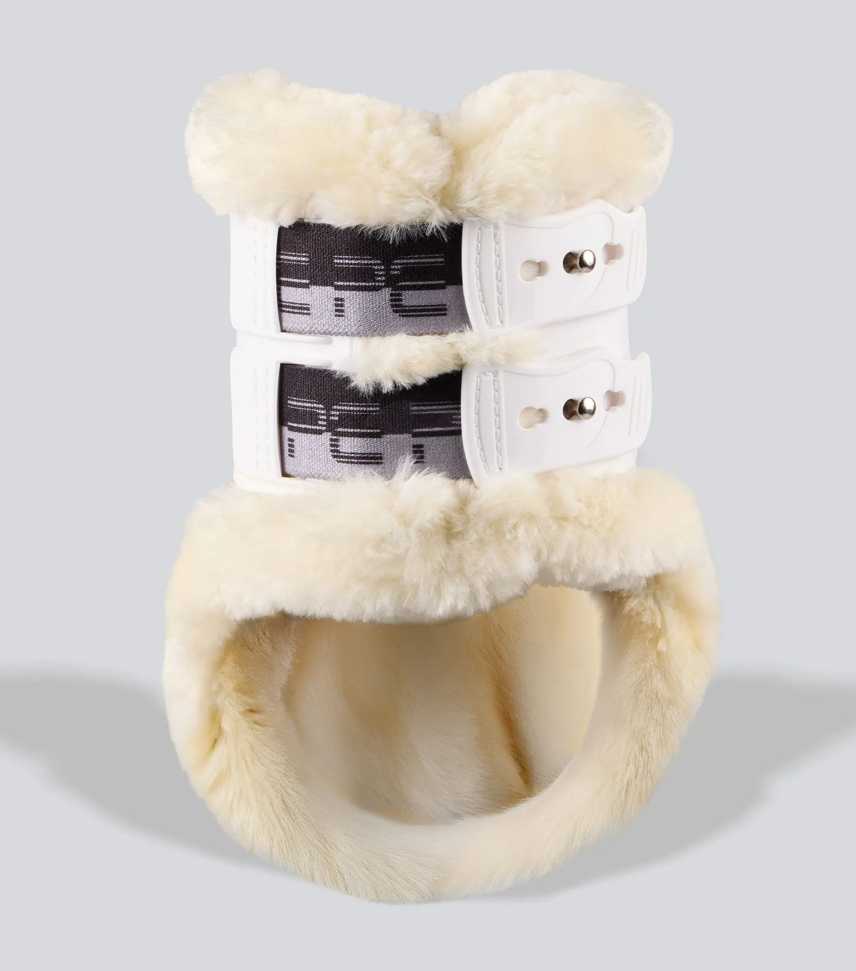Carbon Pro Techno Wool Fetlock Boots White
