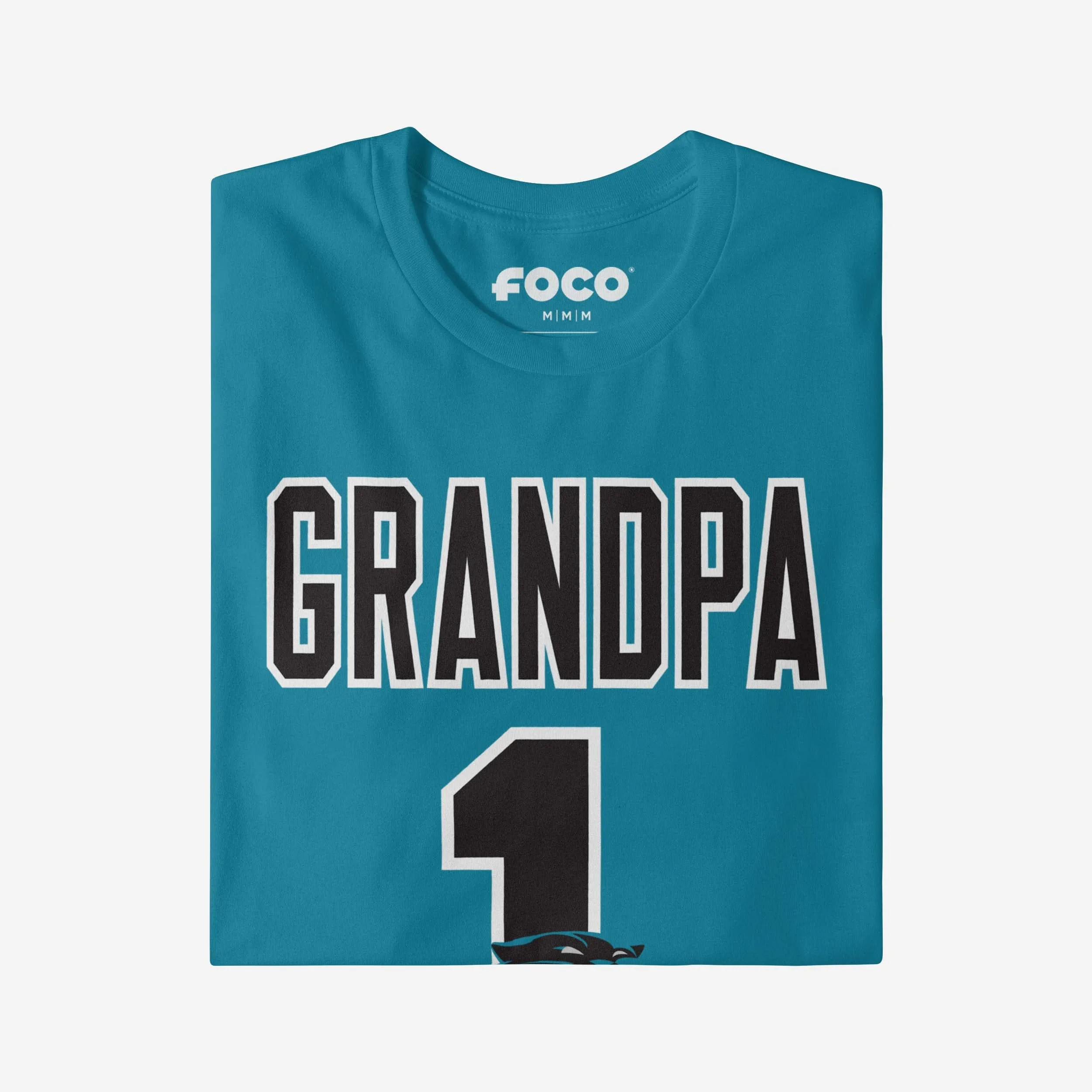 Carolina Panthers Number 1 Grandpa T-Shirt