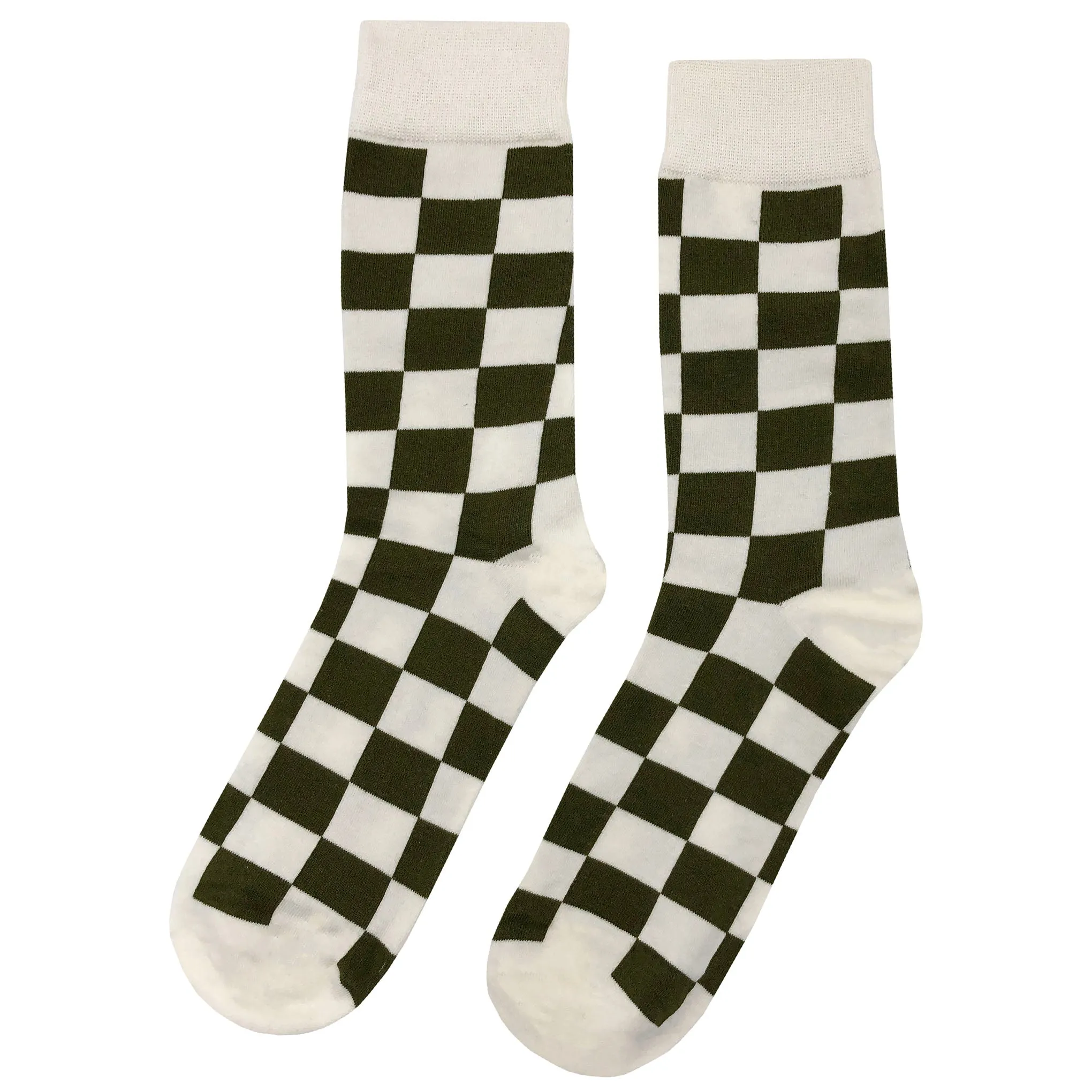 Checker Socks 4 Pack #2