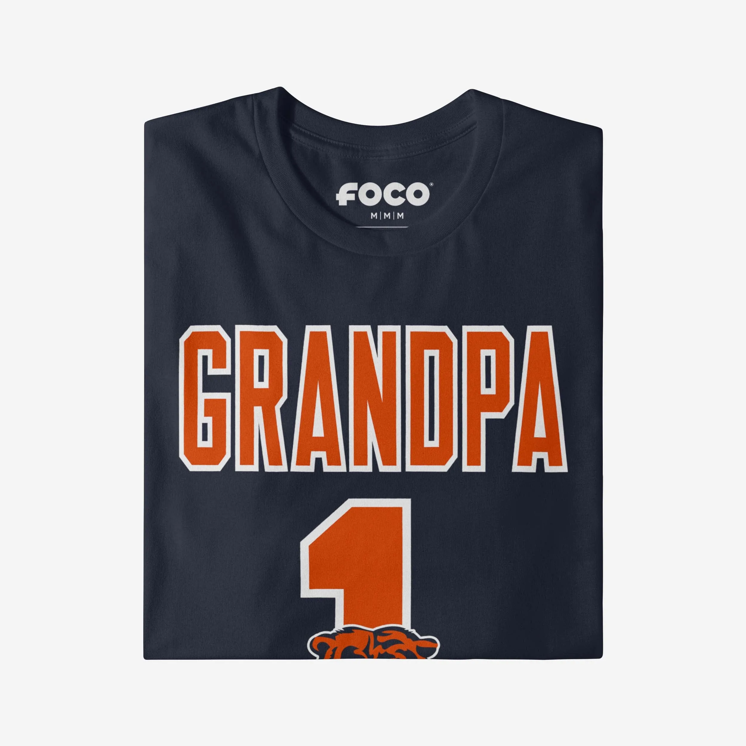 Chicago Bears Number 1 Grandpa T-Shirt