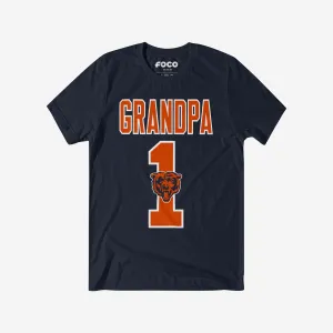 Chicago Bears Number 1 Grandpa T-Shirt