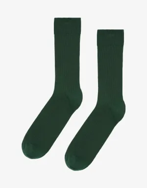 Classic Organic Sock - Emerald Green