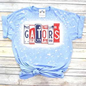 CUSTOM License Plate Mascot Tee