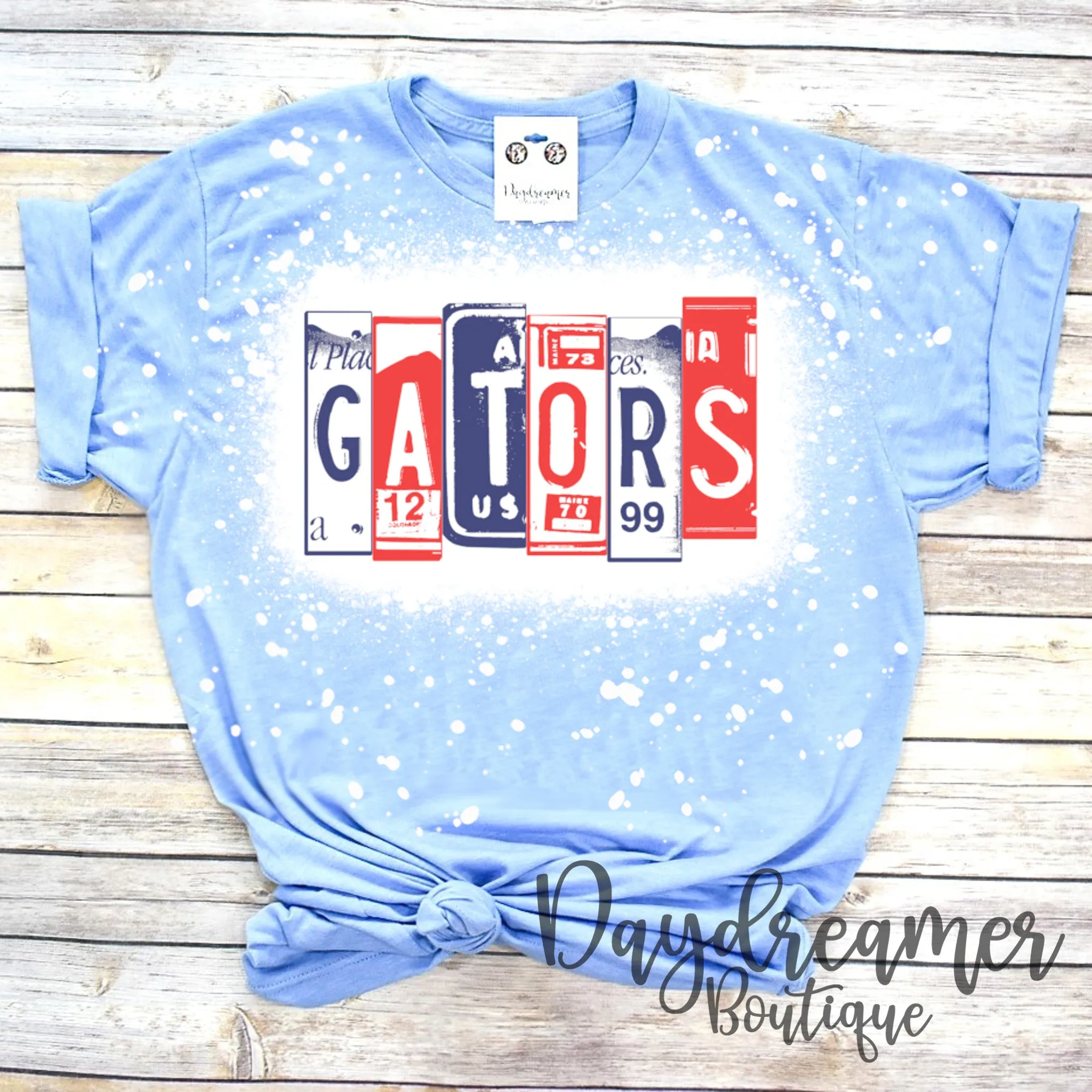 CUSTOM License Plate Mascot Tee