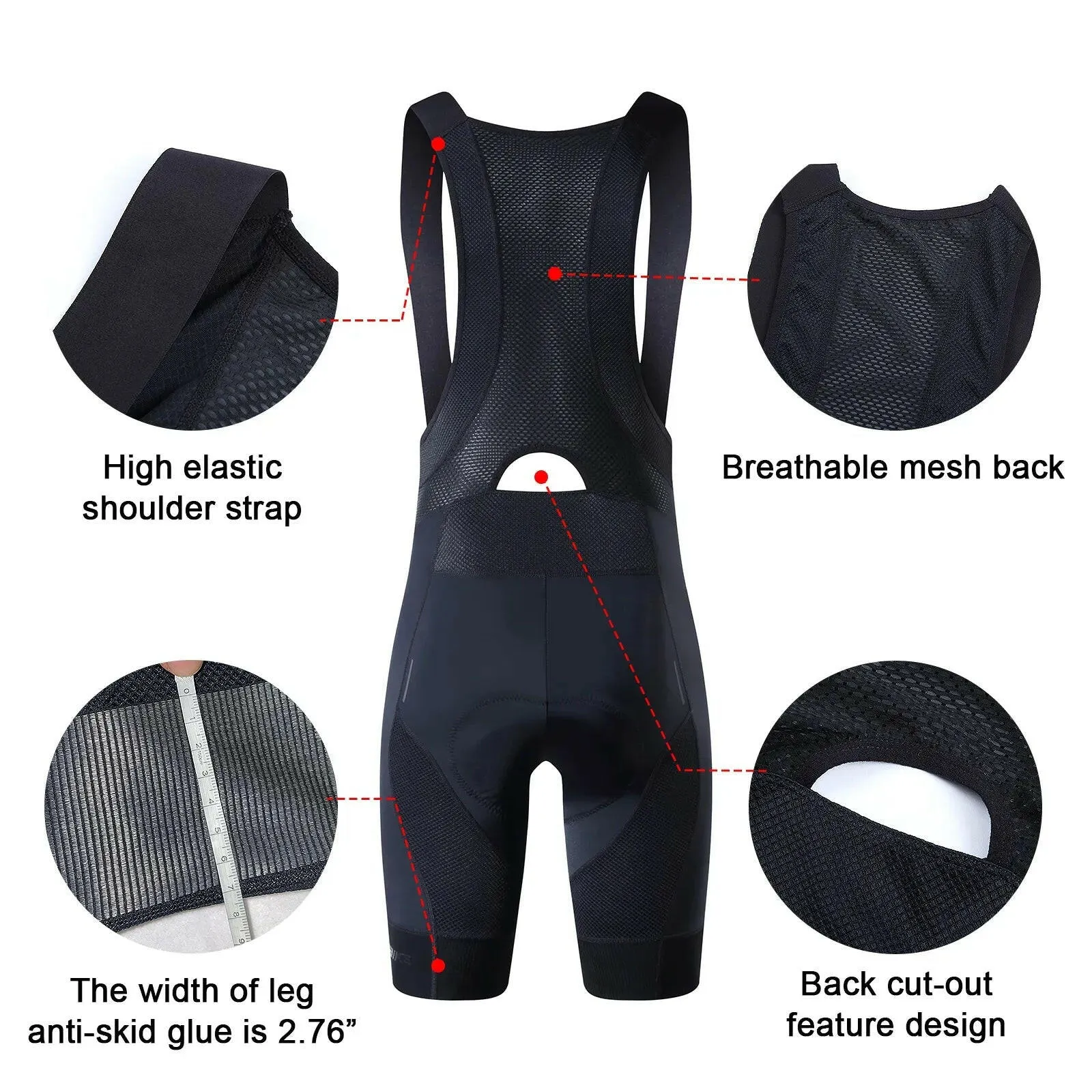 Cycling Bib Shorts Men Outdoor Wear Bike Ride 6 Hours Padded Riding Bib Tights Bicycle Men's Cycling Clothing Mtb Short