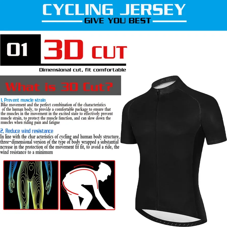 CYKLOPEDIA 2023 Cycling Jersey Quick Dry Summer Short Sleeve MTB Maillot Bike Shirt Downhill Top Tees Mountain Bicycle Clothing