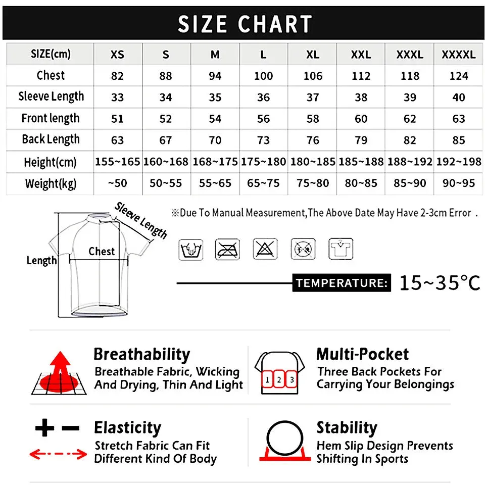 CYKLOPEDIA 2023 Cycling Jersey Quick Dry Summer Short Sleeve MTB Maillot Bike Shirt Downhill Top Tees Mountain Bicycle Clothing