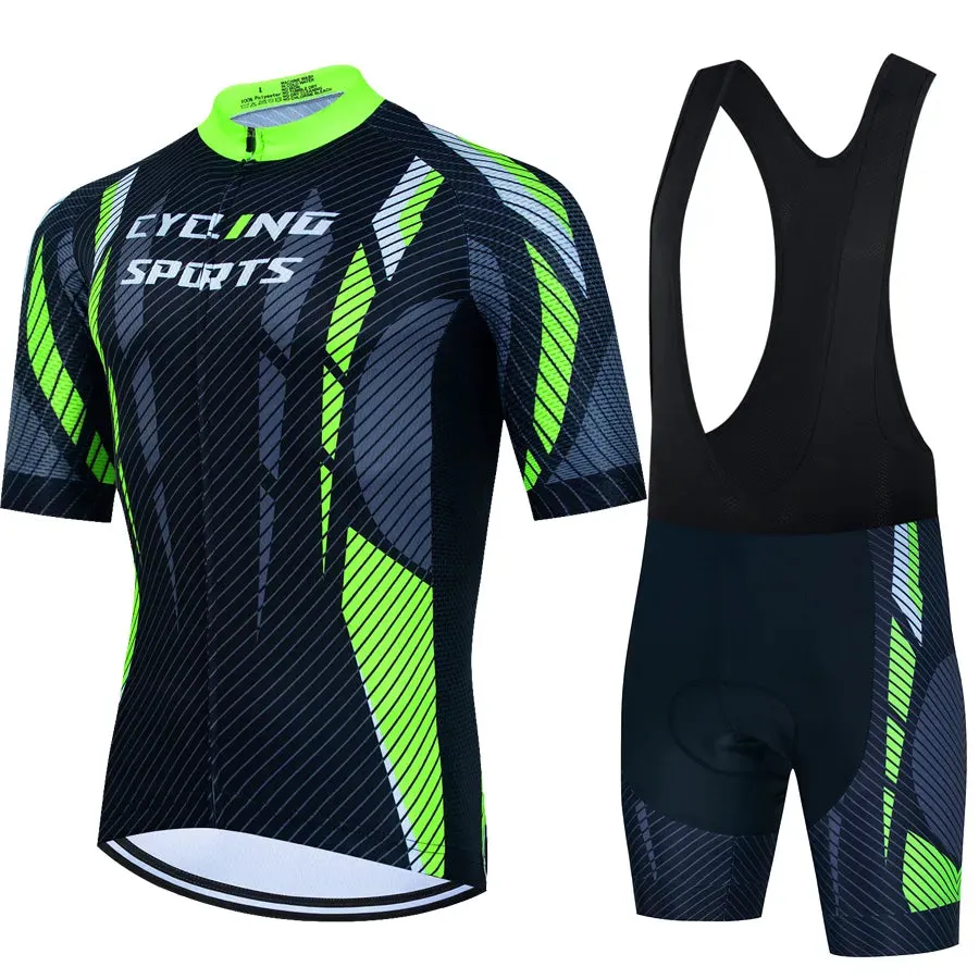 CYKLOPEDIA Cycling Mtb Clothing Man Men's Bike Complete 2023 Sports Set Pants Gel Jersey Laser Cut Uniform Tricuta Clothes Suit