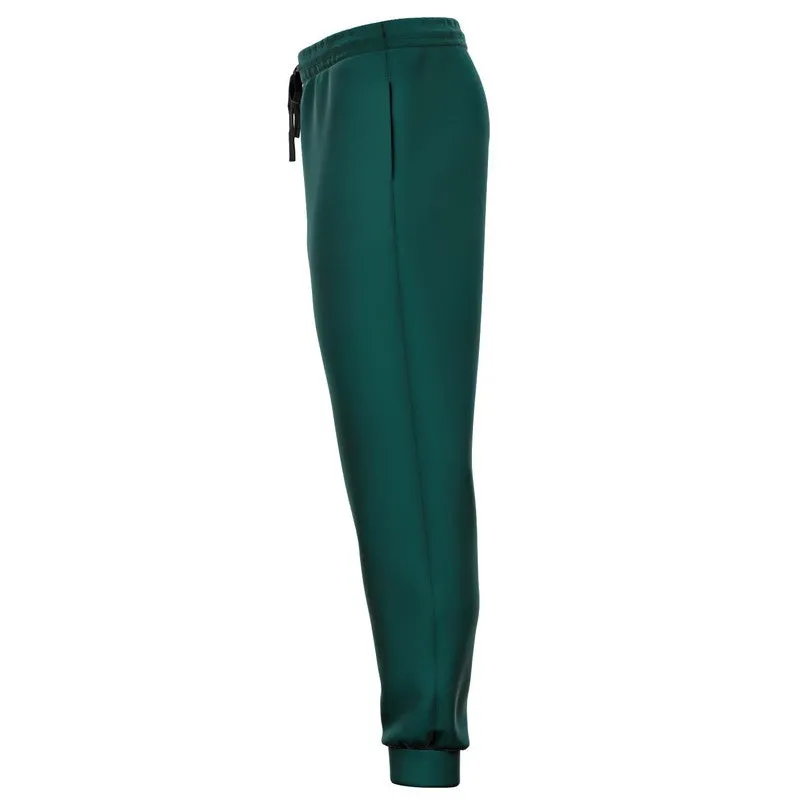 Dark Blue Cool Green Joggers | Unisex | with PLUS sizes | Dark Pastel Blue Cool Green | C60M0Y30K80