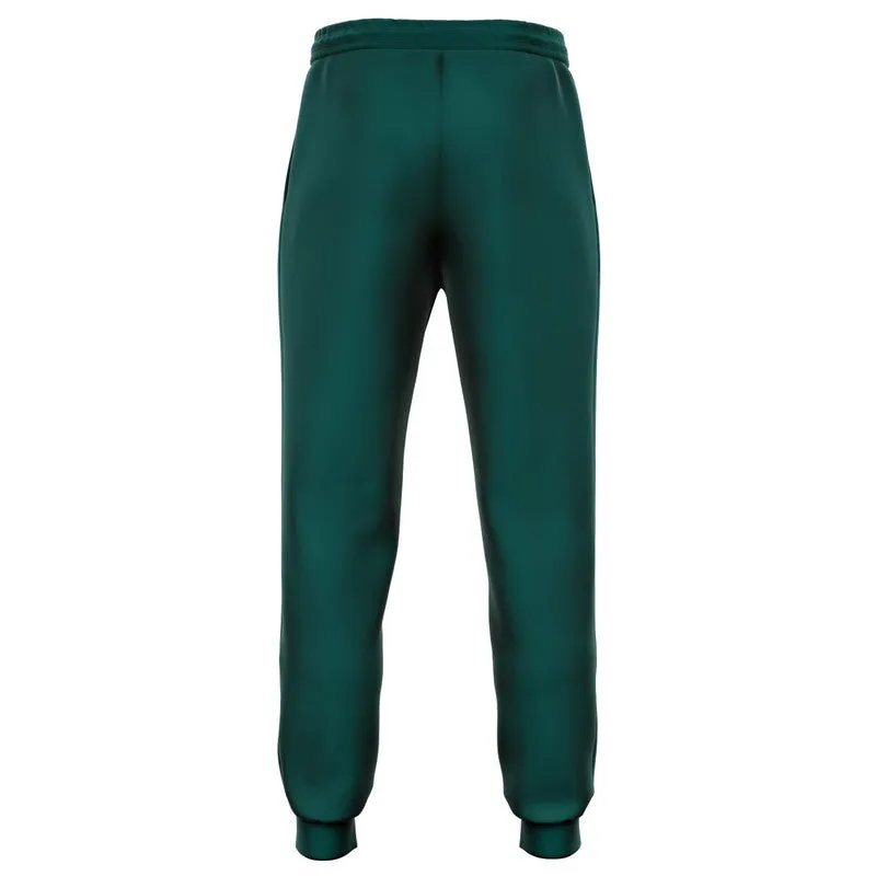 Dark Blue Cool Green Joggers | Unisex | with PLUS sizes | Dark Pastel Blue Cool Green | C60M0Y30K80