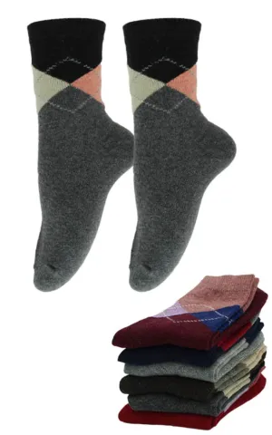 DB3388 Wool Blend Warm Crew Women Socks  (12prs Pack)