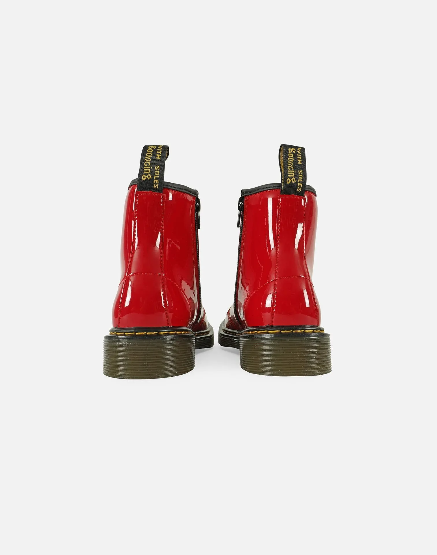 Dr. Martens DTLR EXCLUSIVE DELANEY PATENT LEATHER BOOTS PRE-SCHOOL