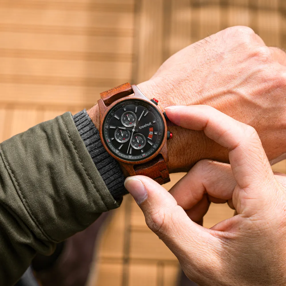 Dubline Chrono Padauk Black
