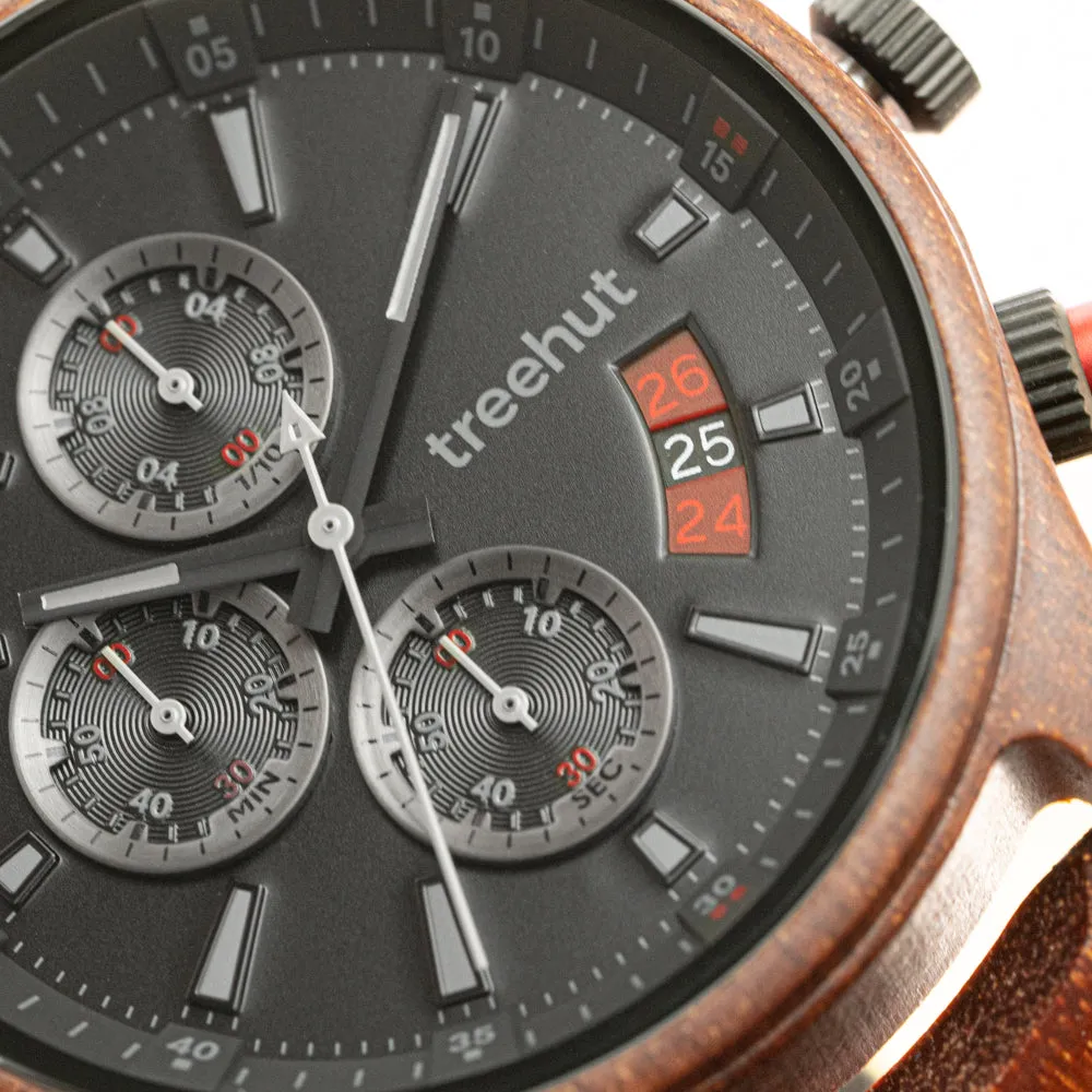 Dubline Chrono Padauk Black