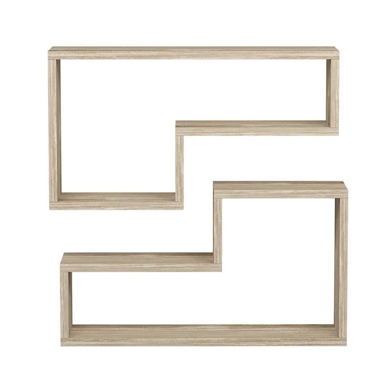 Emyona Wall Shelf - Dark Brown