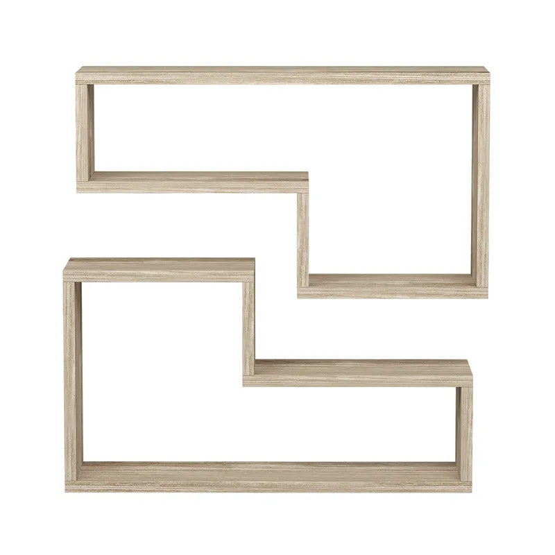 Emyona Wall Shelf - Dark Brown