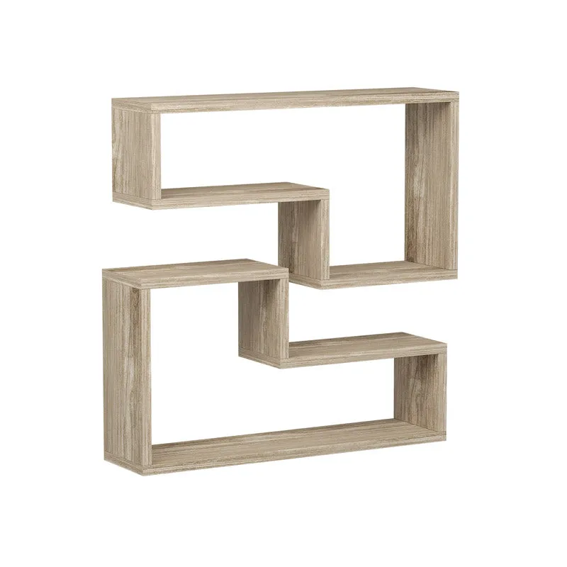 Emyona Wall Shelf - Dark Brown