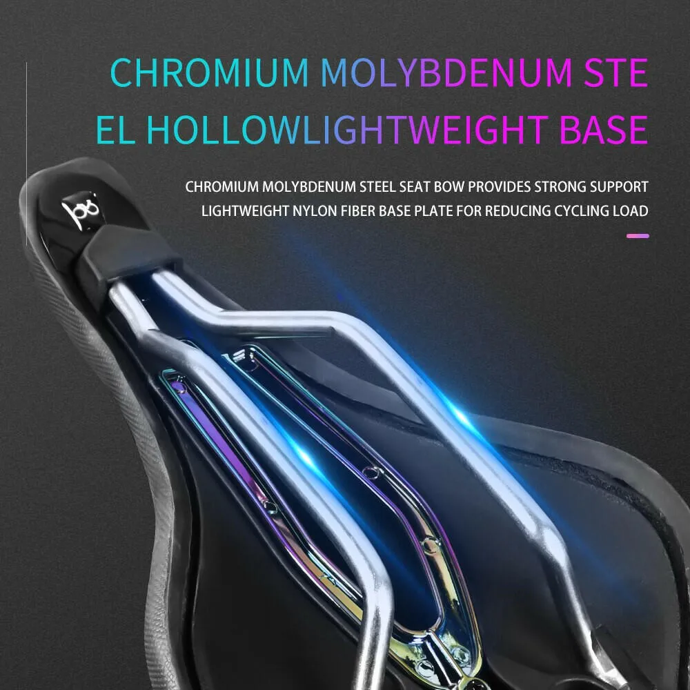 ESLNF Bicycle Breathable Beehive Bionic Structure Cushion Ultralight Shock Absorbing Bike Safety Cushion Seat Riding Accessories