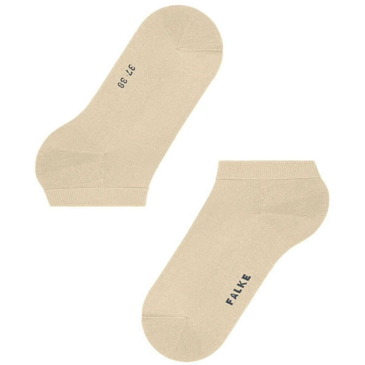 Falke Climawool Sneaker Socks - Cream Beige