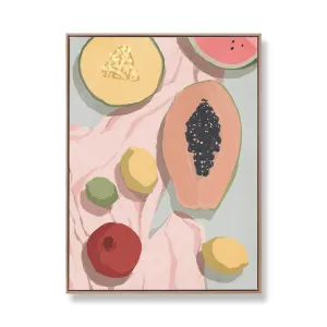 Fiesta dulce Portrait Art Print