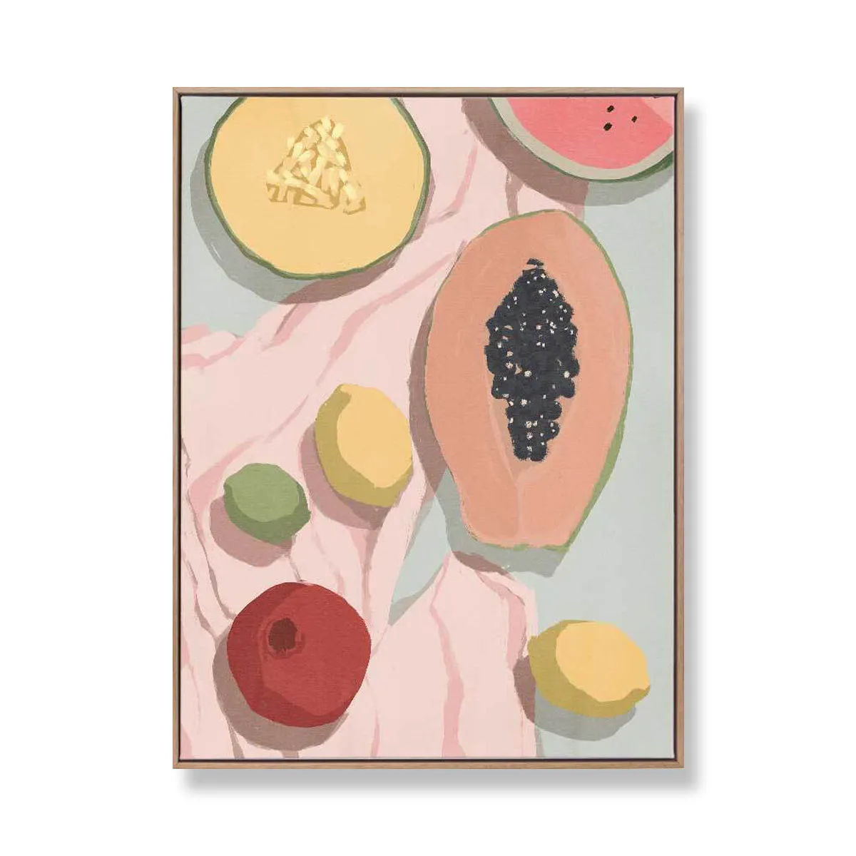 Fiesta dulce Portrait Art Print