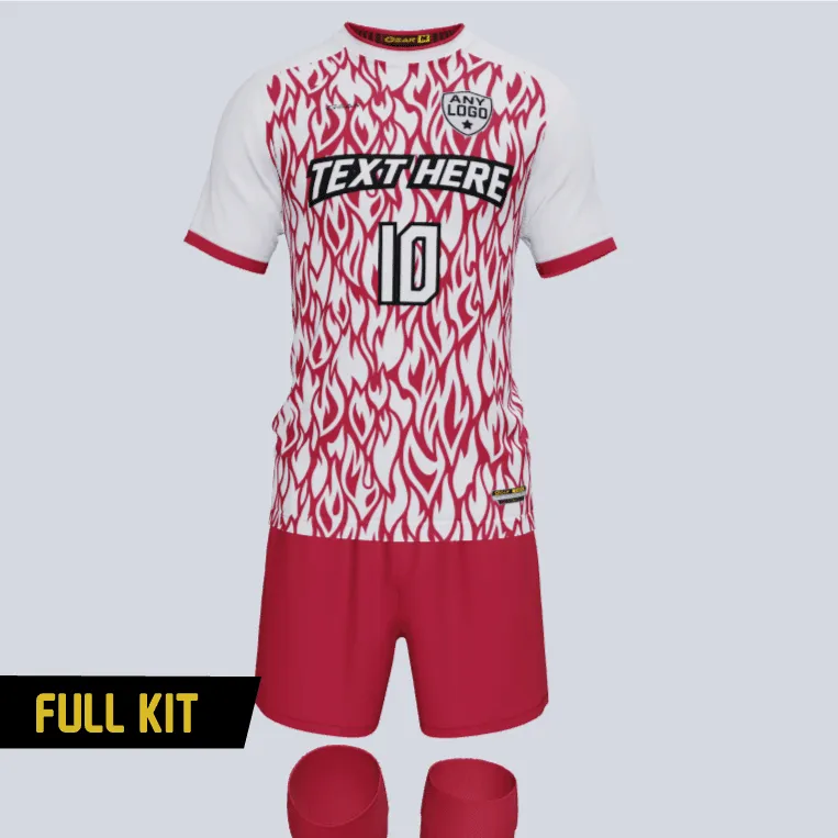 Gear Fire Power Custom Soccer Uniform Kit