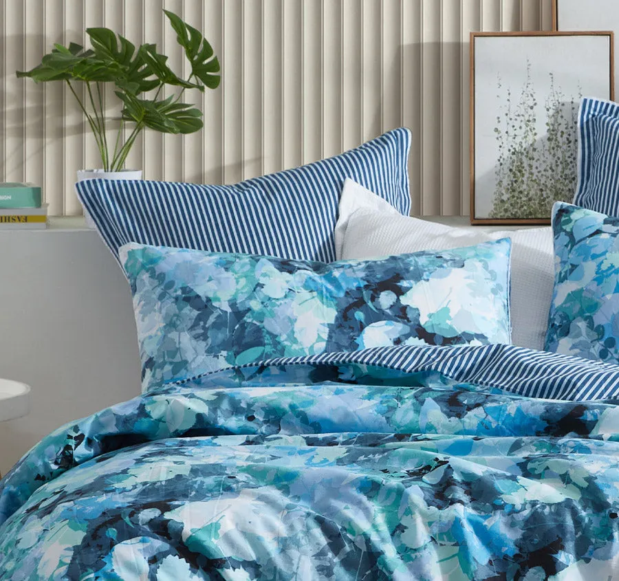 Heather Quilt Cover Set Range Blue